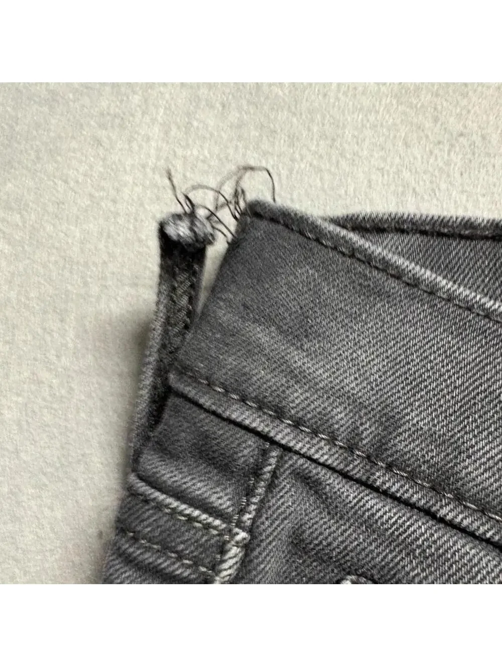 Levi's 511 Slim Fit Jeans Mens 30x30 Gray Denim Stretch Pants